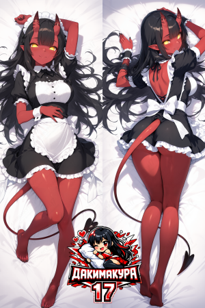 Дакимакура Меру горничная