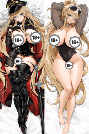 Дакимакура Бисмарк Azur Lane голая 18+