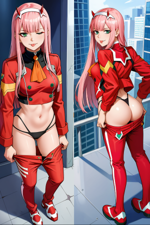 Дакимакура Darling in franx 02