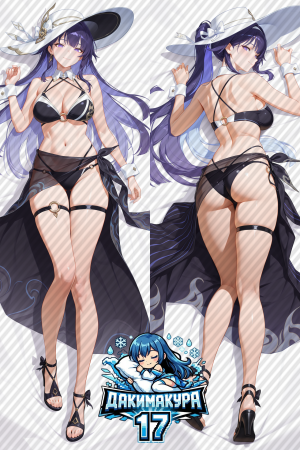 Дакимакура Райден | Геншин Импакт Рекламный Купальник