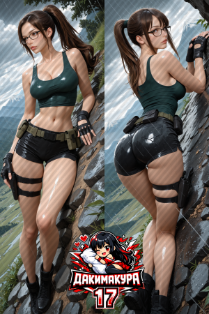 Дакимакура Лара Крофт | Tomb Raider