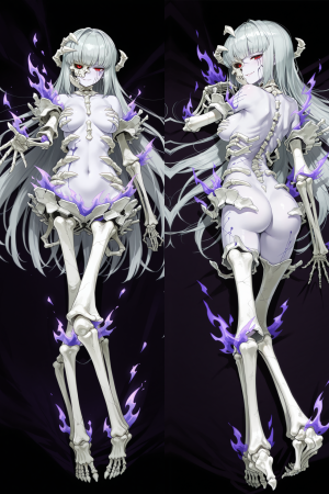 Дакимакура Skeleton Girl | Monster Girl Encyclopedia (MGE)