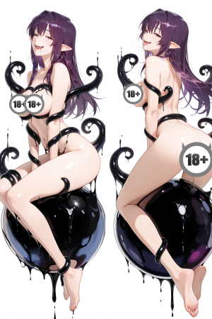 Дакимакура Тёмная Материя - Monster Girl Encyclopedia 18+