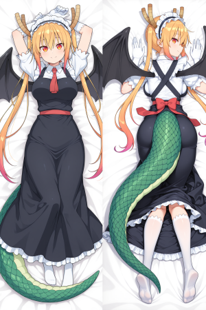 Дакимакура Тору | Дракон горничная кобаяши